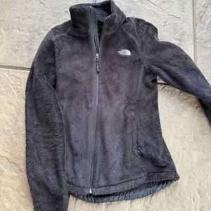 Black Fuzzy Northface